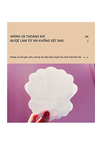 Hộp 40 Miếng Dán Thấm Mồ Hôi Nách - Hạn Chế Ngăn Cản Mồ Hôi Nách [ CÓ CHE TÊN KHI GIAO HÀNG ]