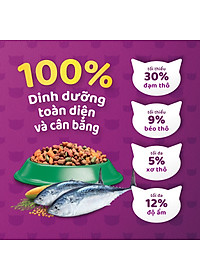 Thức Ăn Cho Mèo Whiskas Adult 1+ Years Vị Cá Ngừ 3kg/Túi
