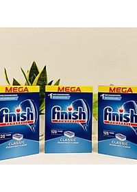 Viên rửa bát Finish Classic - 120 viên / hộp