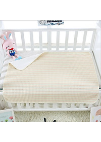 Tấm lót chống thấm cho bé dùng được 2 mặt. Miếng lót chống thấm xuống nệm, thoáng khí, hàng chính hãng - EUROSTANIBO20