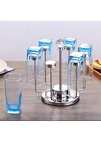 Giá Úp Cốc Đẹp Để Bàn, Giá Để Cốc Chén Inox Cao Cấp Chính Hãng MINIIN Xoay 360 Độ Sang Chảnh Và Tiện Dụng