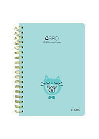 SỔ KLONG CARO LÒ XO KÉP B5 - 200 TRANG; MS: 297