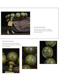 Combo Vòng tay phong thủy gỗ Đàn Hương tự nhiên Ấn Độ, Kèm HỘP GỖ CUNG HỶ lót lụa, Mang lại tào lộc, may mắn và bình an