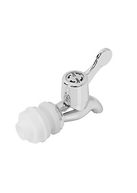 Vòi nhựa dùng cho bình thủy tinh ngâm rượu, nước -  ren ngoài 16mm