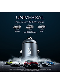 Tẩu sạc nhanh đa năng nhãn hiệu Hoco Z32 Quick Charge 3.0 - Hàng nhập khẩu