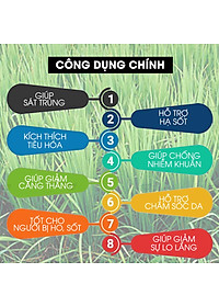 Tinh Dầu Sả Hoa Hồng Kobi Palmarosa Essential Oil Dùng Xông Phòng, Giúp Tăng Hưng Phấn, Thanh Lọc Không Khí Hiệu Quả