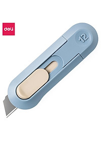 Dao Rọc Giấy Mini Bỏ Túi 25mm Cao Cấp Nusign Deli - Phù Hợp Cắt Xé Dán Thủ Công DIY Bóc Đơn Hàng - NS065