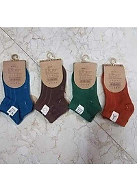 Combo 5 đôi tất gân cổ ngắn cho bé - TGTEN