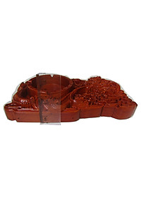 Gạt Tàn Nguyên Khối TOKDODO Gỗ Tự Nhiên Siêu Dày