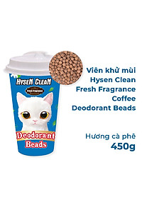 Hạt Khử Mùi Cát Vệ Sinh Cho Mèo Cao Cấp Hysen Clean Đủ Mùi 450g