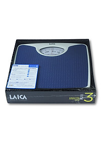 Cân Sức Khoẻ Cơ Học LAICA PS2018B - ITALY - 130 Kg - Mặt Cân Phủ PVC Chống Trơn Trượt  