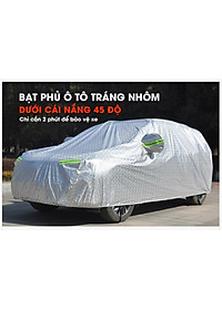 Bạt phủ xe hơi cách nhiệt, bạt trùm xe ô tô từ 4-7 chỗ chất liệu vải Oxford cao cấp YXXL+ ( dành cho xe bán tải)