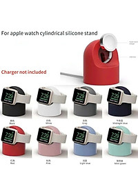 Giá Đỡ dành cho Dock Sạc Apple Watch Silicon Chống Đứt Gãy Dây Đế Sạc Đồng Hồ_ Hàng Nhập Khẩu