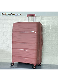 Vali NiceVilla Nhựa Dẻo PP Chống Sốc Chống Va Đập Size 20inch & 24inch & 28inch