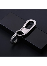 Móc khóa xe máy ô tô xe hơi Jobon có chốt móc đĩa quần, nước sơn cao cấp, thép inox không gỉ JB-193