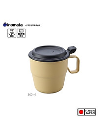 Ly nhựa cao cấp có nắp chống tràn Inomata hàng nội địa Nhật Bản