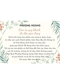 Hộp Quà Vuông V027 Phượng Hoàng 16 x 16 x 8 cm - Giao mẫu ngẫu nhiên