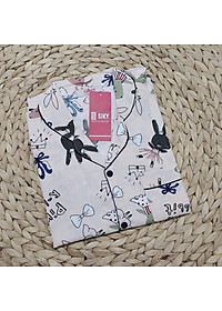 Bộ ngủ nữ pijama cộc tay dễ thương - BN06