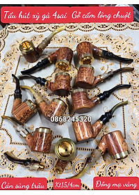 Tẩu hút thuốc sì gà phong cách lịch mã đẳng cấp kt 15×4cm