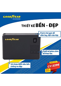 Bộ Kích Bình 400A Kiêm Bơm Lốp Xe GOODYEAR GY-5296 Đa Chức Năng Sạc Dự Phòng 10400mAh Đèn LED Khẩn Cấp - Nhập Khẩu Chính Hãng