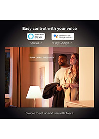 Bóng đèn thông minh Philips Hue White Ambiance E27 8.5W Bluetooth và Zigbee