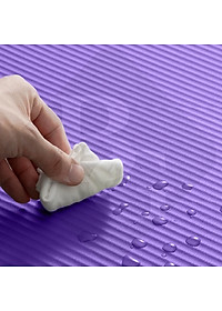 BG Thảm tập Yoga,GYM chuyên dụng dày 10mm  cao su NBR nguyên khối, độ đài hồi tốt, chống lún, Chống trơn trượt, độ bám cao, ngăn ngừa hôi và ẩm mốc (hàng nhập khẩu)