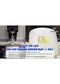 Khẩu trang y tế CAEMEDI 3 lớp trắng cao cấp, kháng khuẩn, lọc bụi bẩn đạt chuẩn BFE, FDA xuất khẩu Châu Âu - Hộp 50 cái