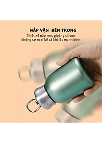 Bình Nước Giữ Nhiệt Mini Lõi Inox 304 300ml, Ly Giữ Nhiệt 5 Lớp Cách Nhiệt Cao Cấp Giữ Nhiệt Lên Đến 12 Giờ - HÀNG CHÍNH HÃNG MINIIN