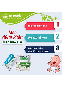 Khăn Lau Hạ Sốt Dr Papie