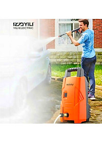 Máy Xịt Rửa Xe Cao Áp Rửa Xe Bọt Tuyết YILI 220V 1400W 90Bar Nhỏ Gọn Mạnh Mẽ Máy Rửa Xe Gia Đình