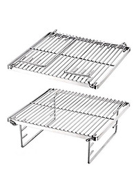 Đồ cắm trại bếp nướng campingmoon cắm trại du lịch dã ngoại bếp than xếp nướng thịt BBQ ngoài trời campout A017