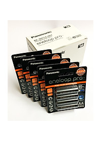 COMBO 5 Vỉ ( 20 Viên ) Pin Sạc AA ENELOOP PRO 2550 mah BK - 3HCCE/4BT - Hàng Chính Hãng