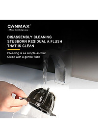 Máy vắt cam cao cấp thương hiệu Canmax CJ-186 - Chất liệu: Inox 304 - Dung tích: 1000ml - Công suất: 120W - Hàng Nhập Khẩu