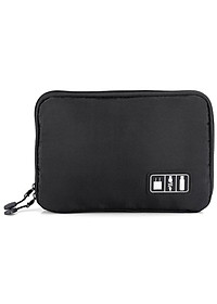 Túi đựng phụ kiện nhiều ngăn vải Nylon chống thấm nước cho Cáp sạc di động, Sạc dự phòng, điện thoại, tai nghe, thẻ nhớ - Hàng chính hãng