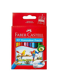 Faber-Castell-114461-Chì Màu Nước Parrot - 12 Màu Ngắn