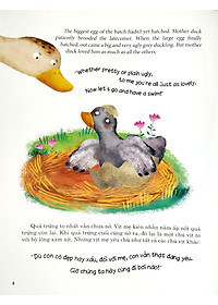 Chú Vịt Con Xấu Xí (Truyện Dành Cho Trẻ Từ 3 Tuổi) - Truyện Song Ngữ Anh - Việt