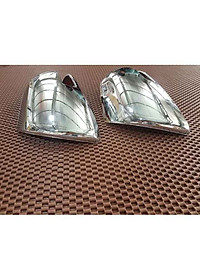 Ốp Trang Trí Gương Chiếu Hậu Mạ Crom Cho Xe Fortuner 2009-2015