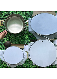 Đai inox 304 giữ nồi làm khuôn bánh cuốn (Bánh ướt) tặng kèm tô vít nhỏ