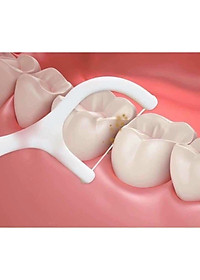 Hộp 50 cây  tăm chỉ nha khoa ,an toàn dễ sử dụng và chăm sóc răng miệng