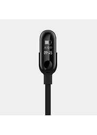 Cáp sạc cho máy Xiaomi Miband 2 / Miband 3 / Miband 4, dài 12cm Mijobs loại tiêu chuẩn - Hàng Nhập Khẩu