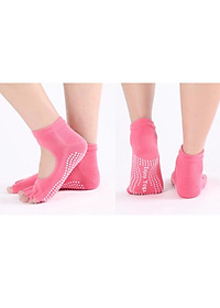 VỚ TẬP YOGA HỞ NGÓN ĐÍNH HẠT CHỐNG TRƯỢT ( Màu ngẫu nhiên) - HENRYSA