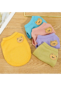 ÁO THUN BA LỖ THÔNG HƠI CHO THÚ CƯNG CHÓ MÈO