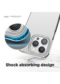 Ốp lưng dành cho iPhone 14 Pro/ 14 Pro Max Elago Hybrid Case - Hàng Chính Hãng