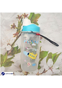 Bình Nước Có Ống Hút Và Dây Đeo Lock&Lock - HPP726TSP 350Ml - Hồng