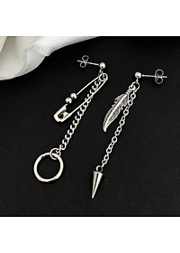 Khuyên tai nam nữ xích dài Hàn Quốc cực cool 1 ĐÔI