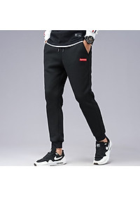 Quần nỉ Jogger thể thao nam hàng Quảng Châu cao cấp - Quần nỉ nam nót lông cừu siêu ấm - Hàng chính hãng D Danido