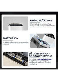 Thùng rác thông minh cảm ứng tự động đóng mở DandiHome - Tặng pin AA