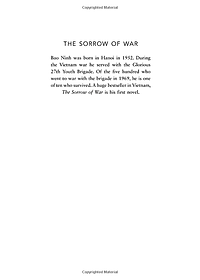 Sách The Sorrow Of War (Paperback)