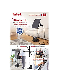 Bàn ủi hơi nước đứng Tefal IXEO Plus QT1510E0- 2980W - Hàng chính hãng