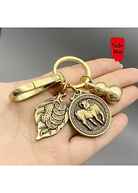 Móc Khóa Xe 12 Con Giáp phong thủy THEO BẢN MỆNH- Đem lại sức khỏe, tài lộc, may mắn, bình an